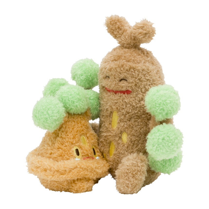 포켓몬센터 부들부들..꼬옥! 봉제인형 울상 꼬지지&꼬지모