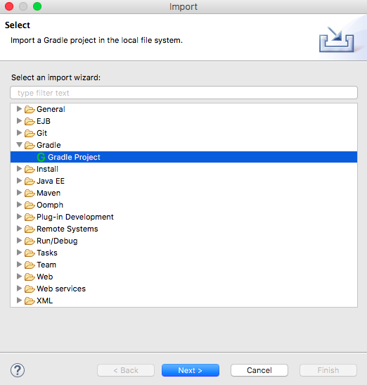 import-gradle