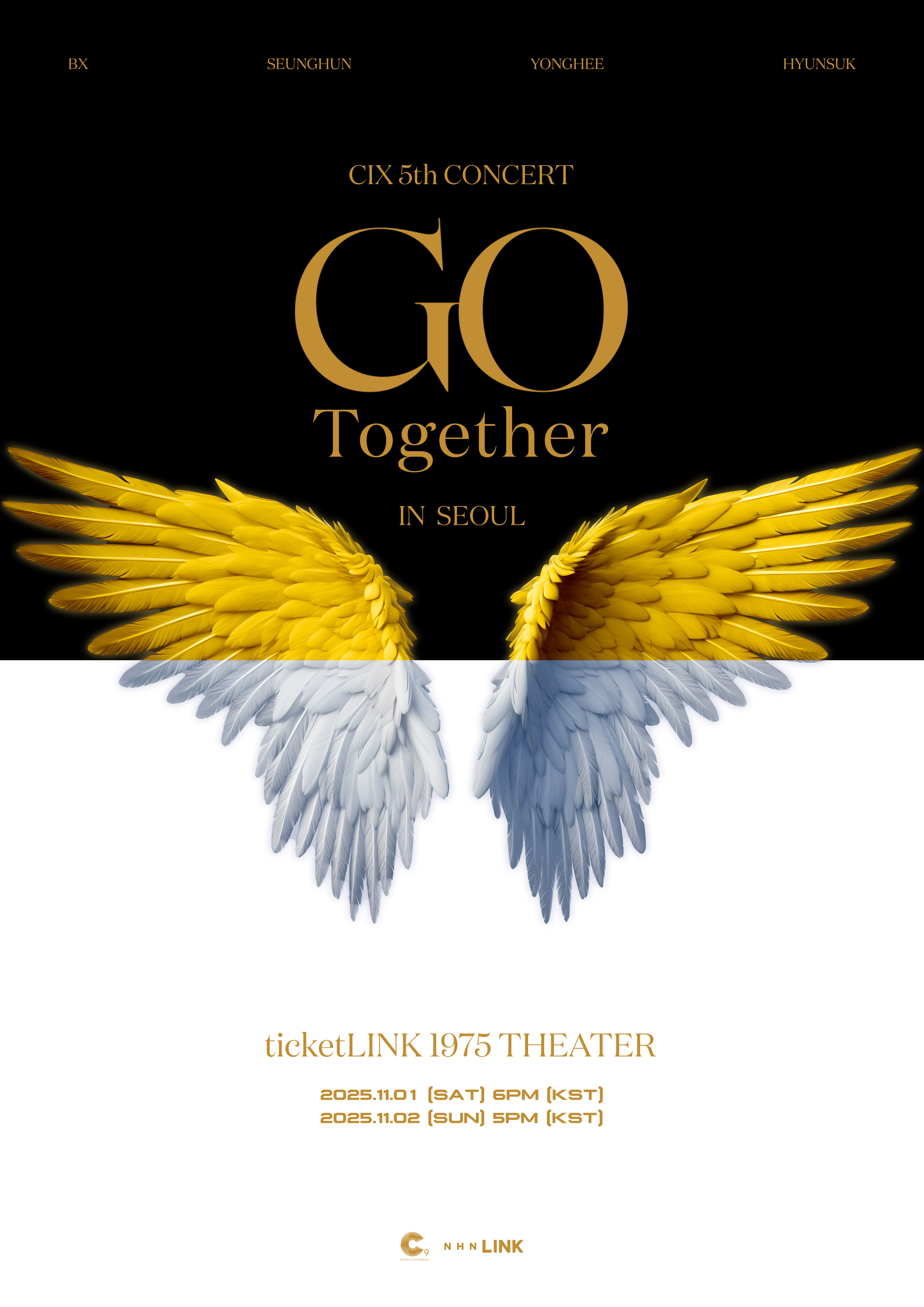 CIX 5th CONCERT < GO Together > IN SEOUL 포스터