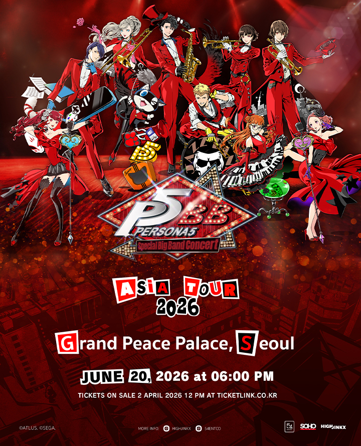 티켓링크 페르소나 5 Special Big Band Concert in Seoul 예매
