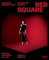 레드스퀘어 2026 BOL4 CONCERT TOUR < Red Square > in SEOUL 포스터