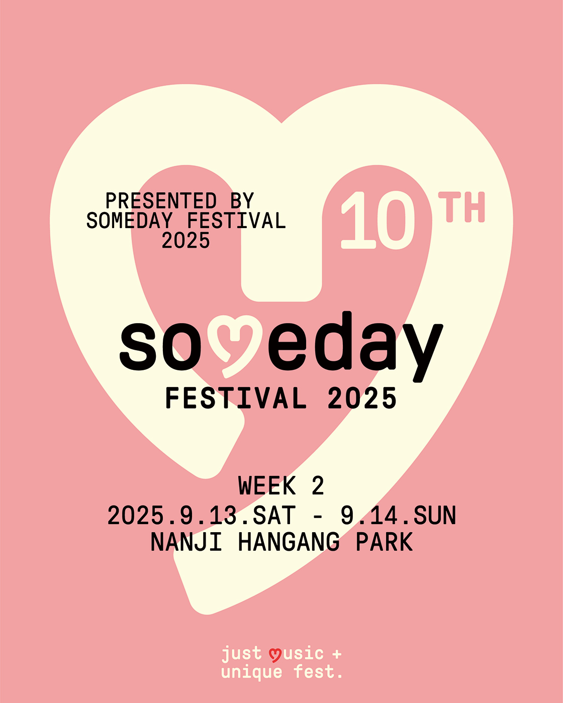Someday Festival 2025 - week 2 포스터