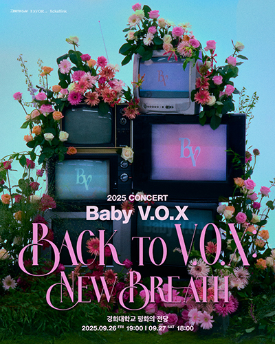 Baby V.O.X CONCERT [ BACK to V.O.X ] : New Breath 포스터