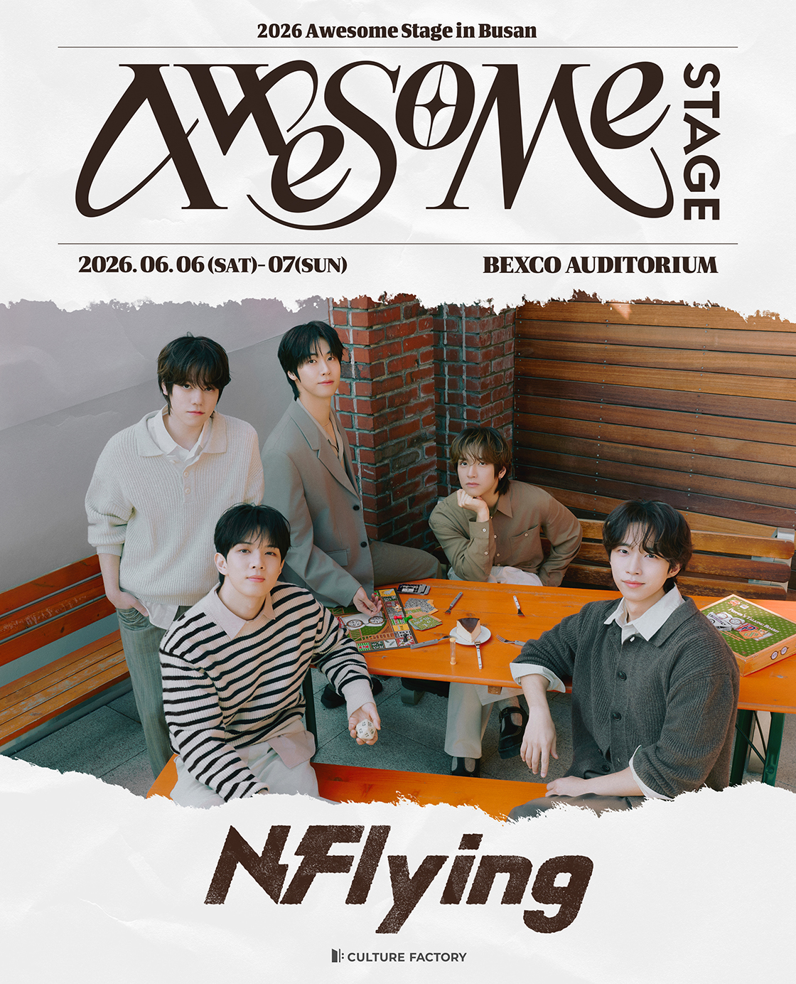 티켓링크 2026 Awesome Stage in Busan : N.Flying 예매