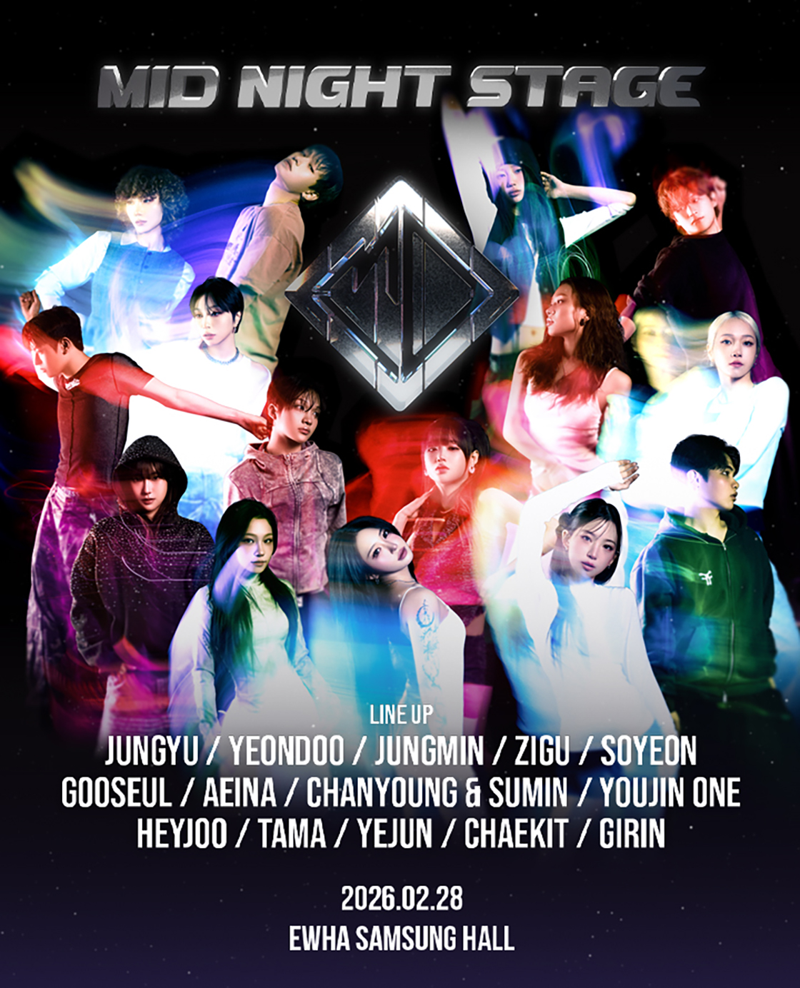 MID NIGHT STAGE 포스터