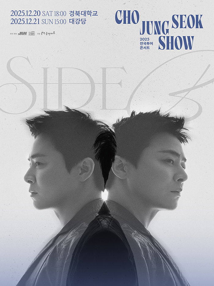 2025 조정석 SHOW: SIDE B-대구 포스터