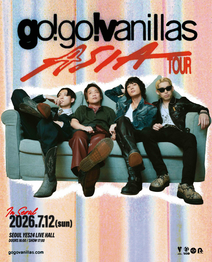 go!go!vanillas ASIA TOUR in SEOUL
