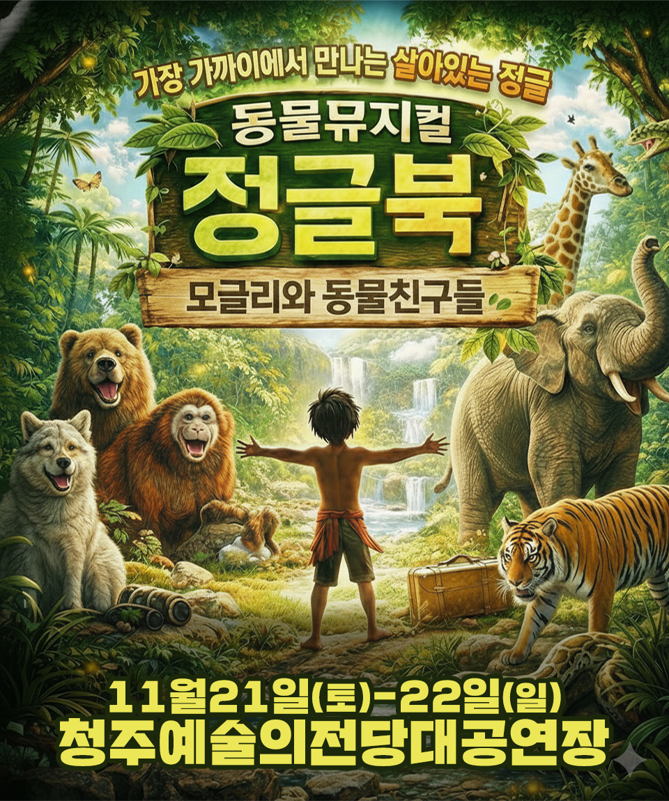 2026동물뮤지컬 <정글북>  - 청주