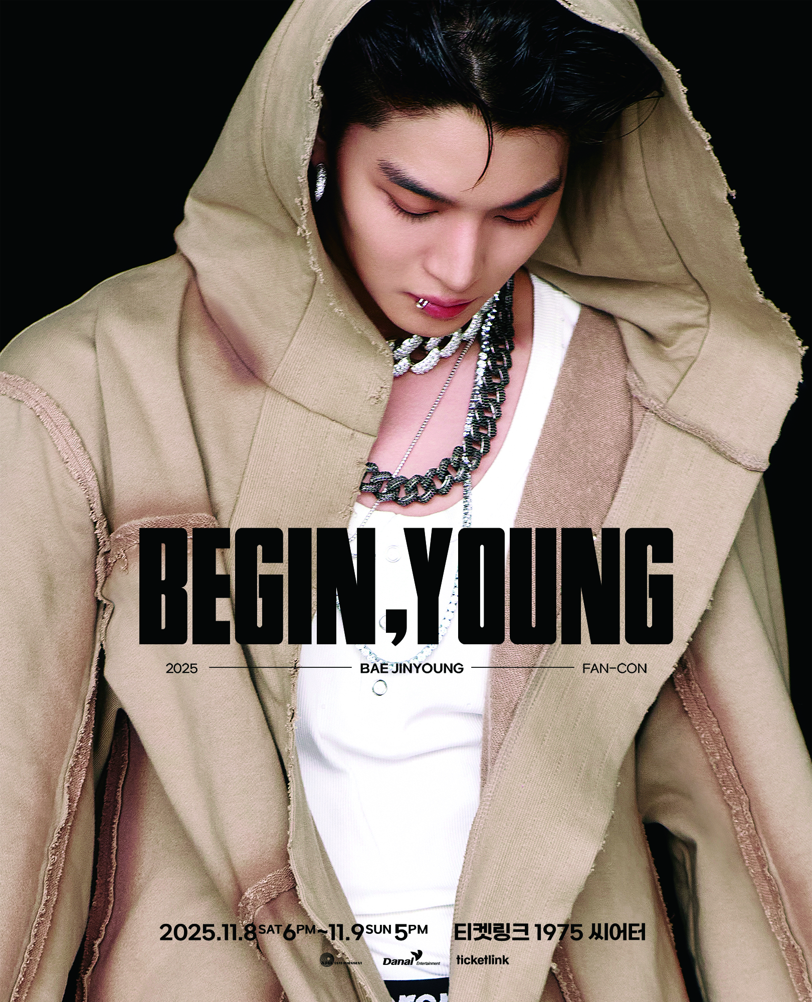 2025 BAE JINYOUNG FAN CONCERT < BEGIN, YOUNG > 포스터