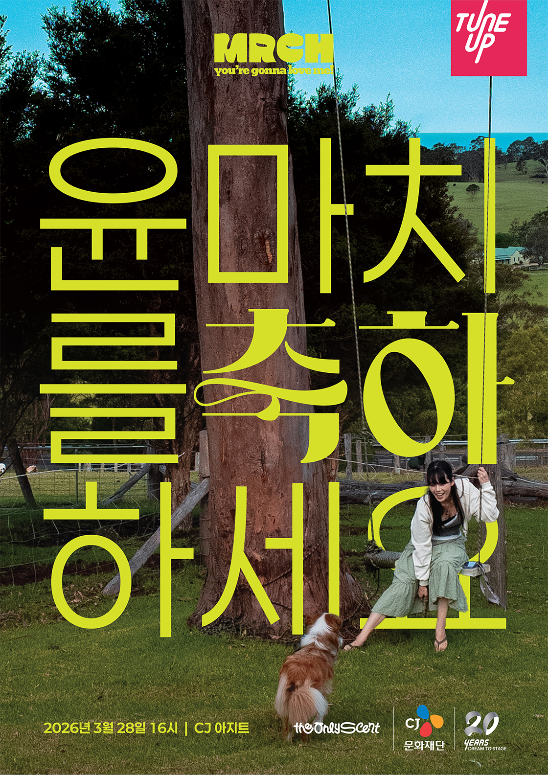 윤마치를 축하하세요 포스터