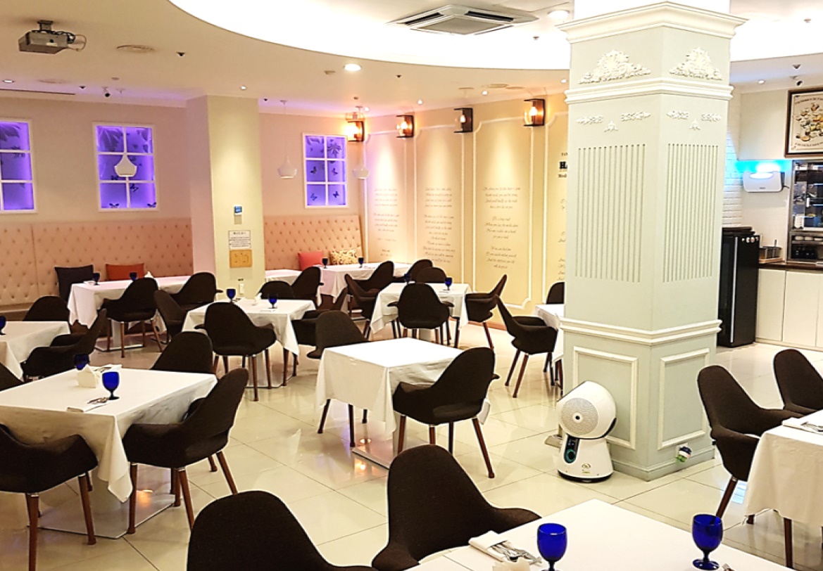 ソウル芸術の殿堂近くのハイルアートレストラン、イタリア料理の盛り付け