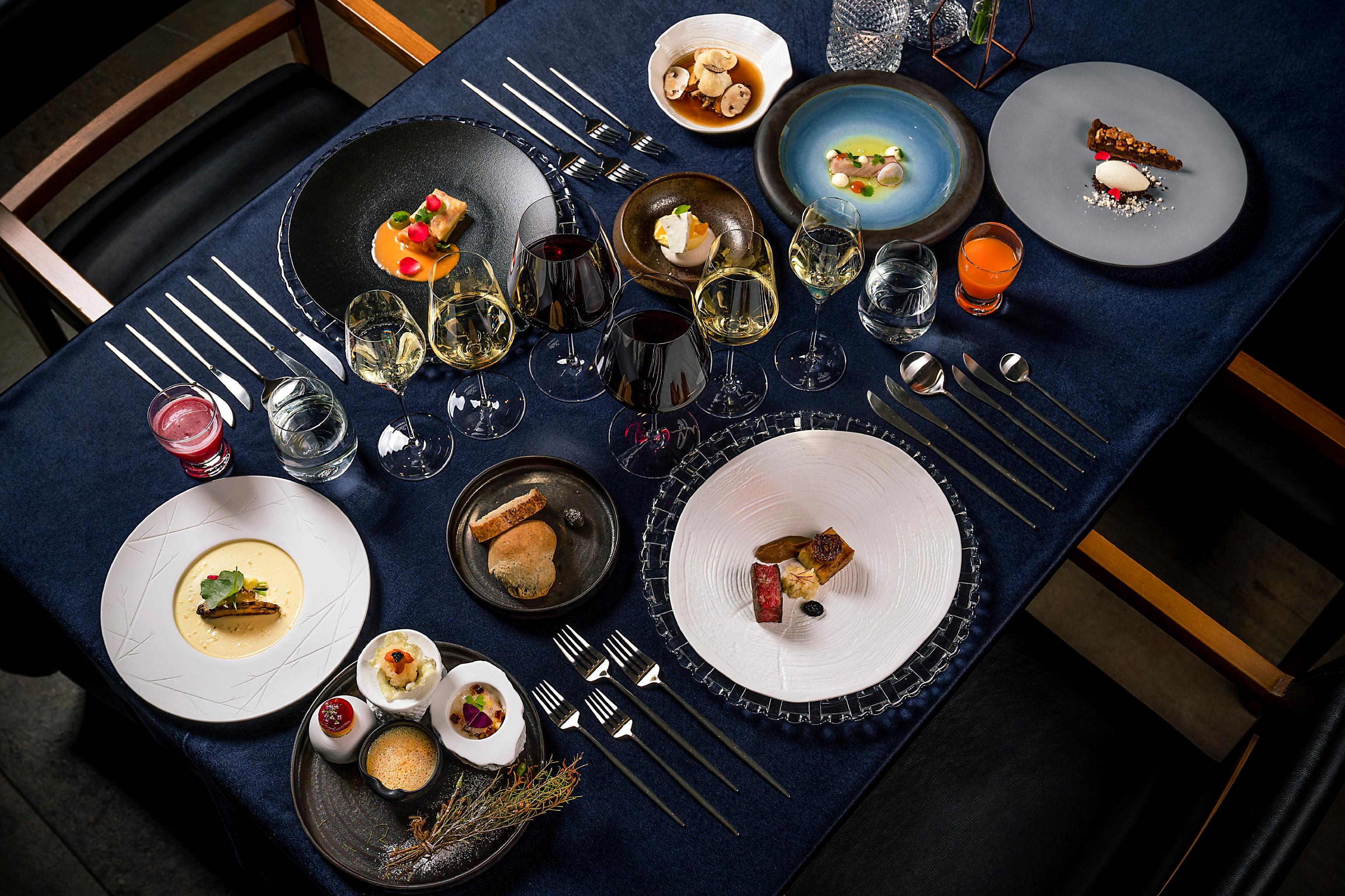 끌라비에会员专属日本高级料理桌席布置