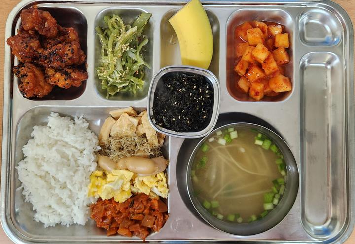 급식 소식 :: 다대중학교 :: 아이엠스쿨 다대중학교 :: 급식 소식 :: 6월 7일 (수) 점심 급식사진