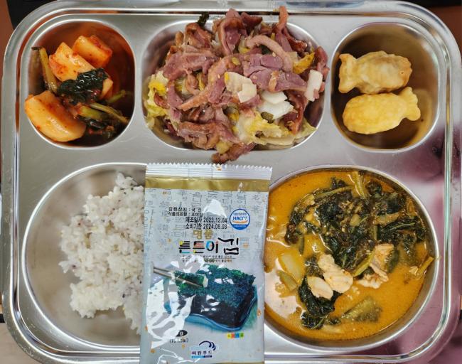 12월 7일 (목) 점심 급식사진 :: 급식 소식 :: 능곡고등학교 능곡고등학교 :: 급식 소식 :: 12월 7일 (목) 점심 급식사진