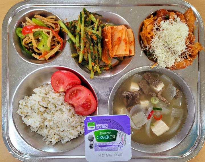 7월 1일 (월) 점심 급식사진 :: 급식 소식 :: 순천이수중학교 순천이수중학교 :: 급식 소식 :: 7월 1일 (월) 점심 급식사진