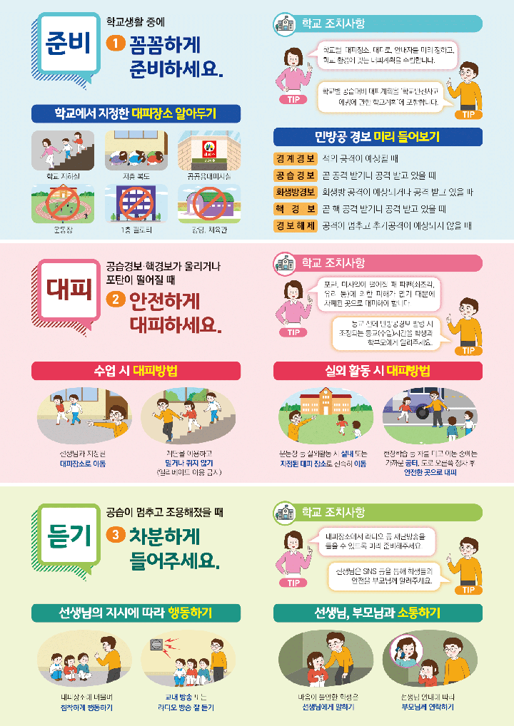 [안내] 8/22(목) 전국 민방위 훈련 실시 안내 :: 공지사항 :: 대반초등학교 대반초등학교 :: 공지사항 :: [안내] 8/22(목) 전국 민방위 훈련 실시 안내