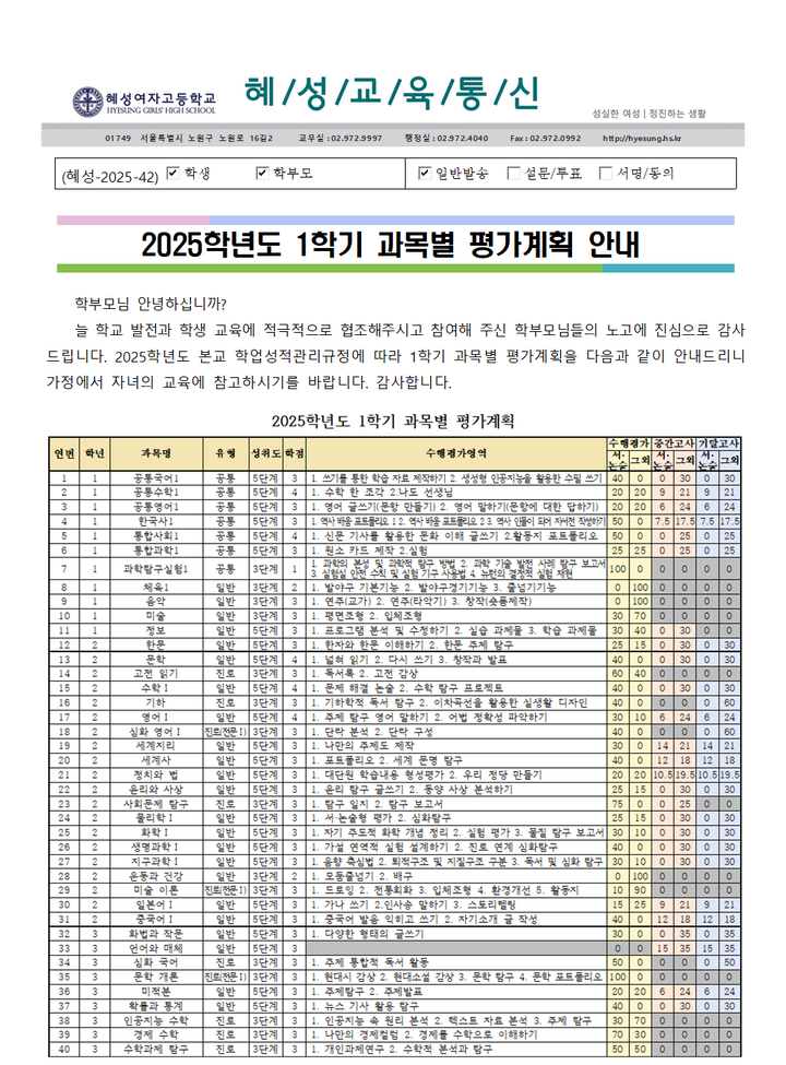 혜성여자고등학교