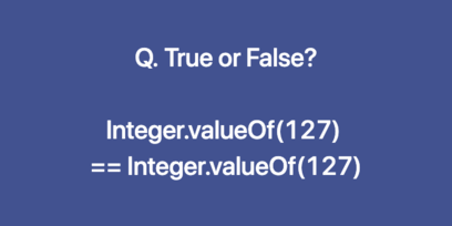 [Java] Integer.valueOf(127) == Integer.valueOf(127) 는 참일까요? : NHN Cloud ...